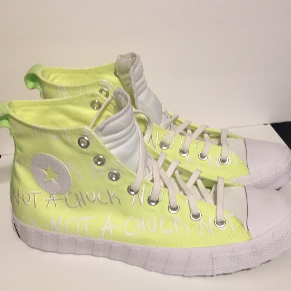 Converse Unt1tl3d Not A Chuck All Star High Sneakers VoltA03146C M10.5 W12.5 New